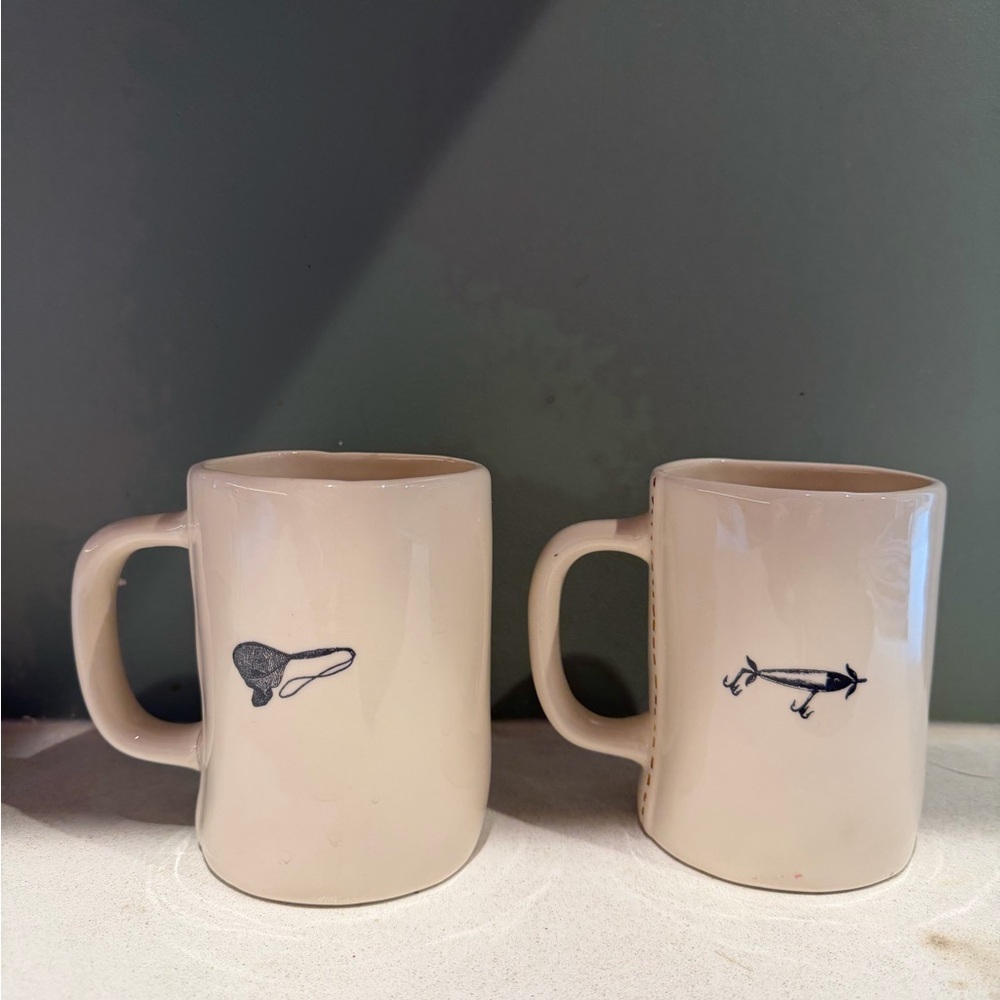 Rae Dunn Fish Mug Set